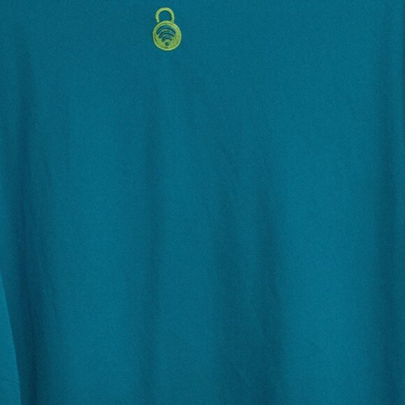Sport-Tek Chorus SmartSecure Teal Polo Shirt 2XL - Picture 7 of 8